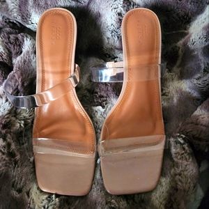 Clear Strap High Heel